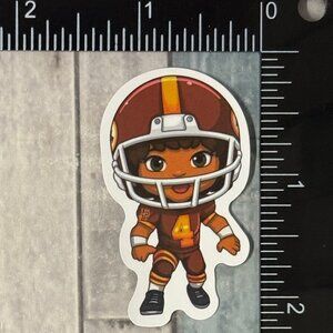 🌀10/$10🌀 Adorable Football Gameday Reusable Waterproof Vinyl Sticker Decal